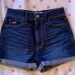 Hollister High Waisted Jean Shorts